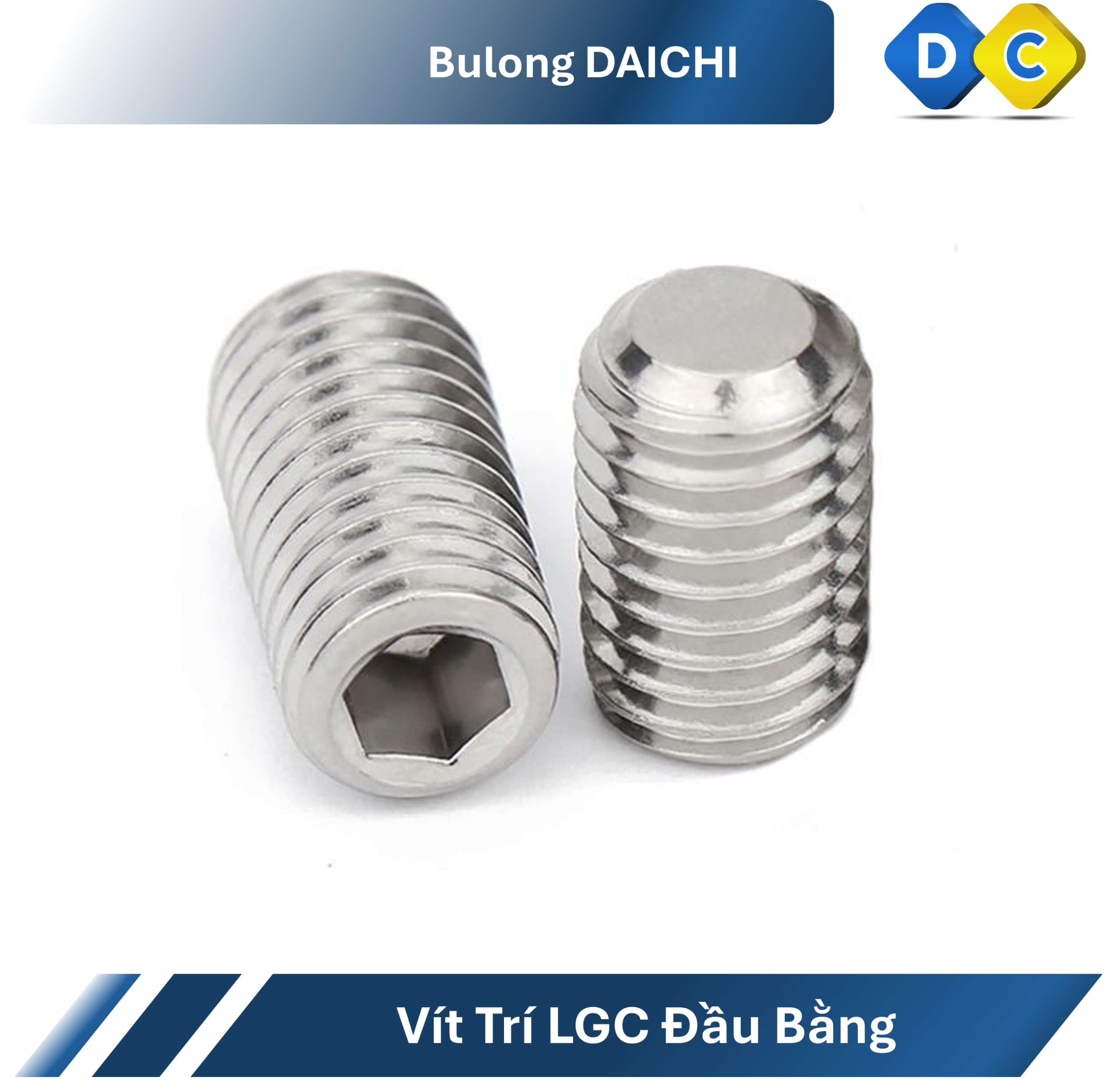 VÍT LỤC GIÁC ĐẦU BẰNG DIN913
