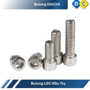 Cận cảnh đầu trụ bulong DIN 912