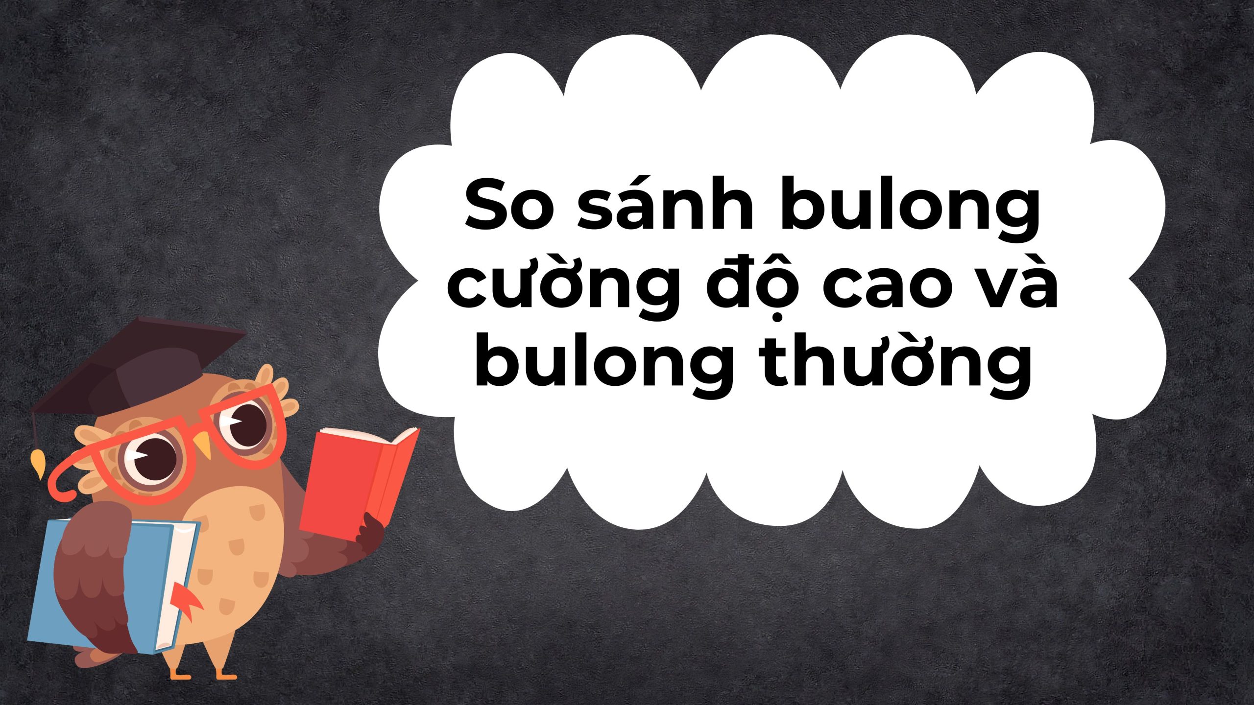 So Sánh Bulong Cường Độ Cao Và Bulong Thường – Nên Chọn Loại Nào?