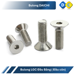 Hình ảnh bulong DIN 7991 inox 201 góc nghiêng