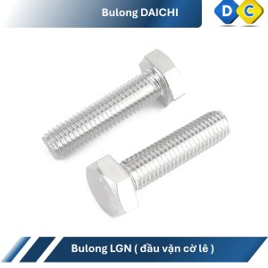 Hình ảnh bulong DIN 933 inox 201 góc nghiêng