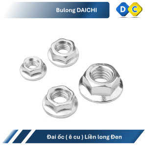 đai ốc bích inox 201 din 6923