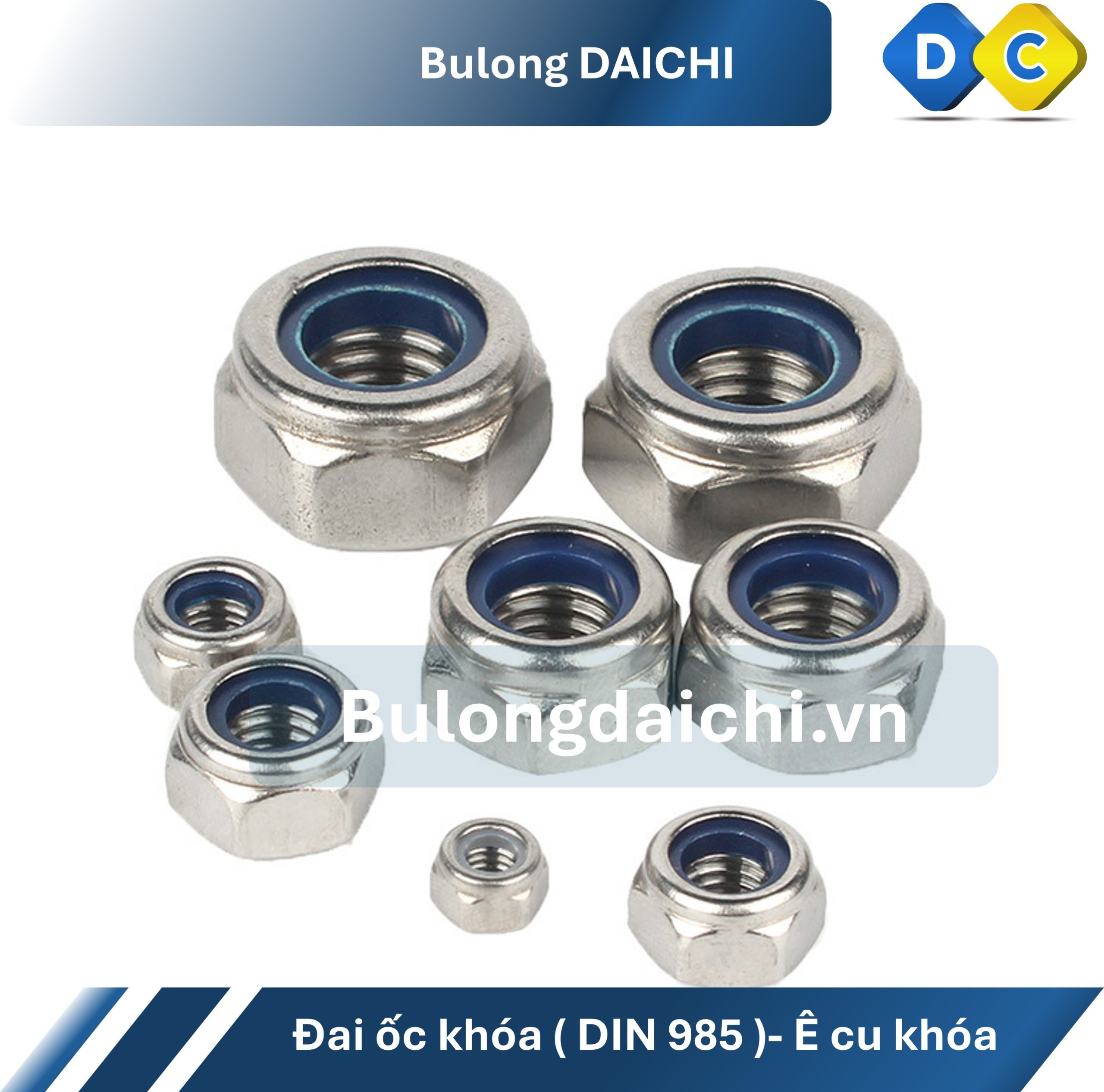 ê cu chống tuột inox 201