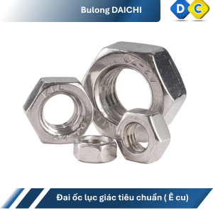 Chi tiết ren đai ốc DIN 934 inox 201