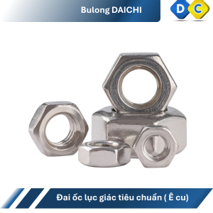 Hình ảnh đai ốc inox 201 góc nghiêng