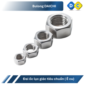 Đai ốc lục giác DIN 934 inox 201