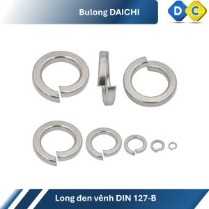 long đen vênh din 127-b inox 201