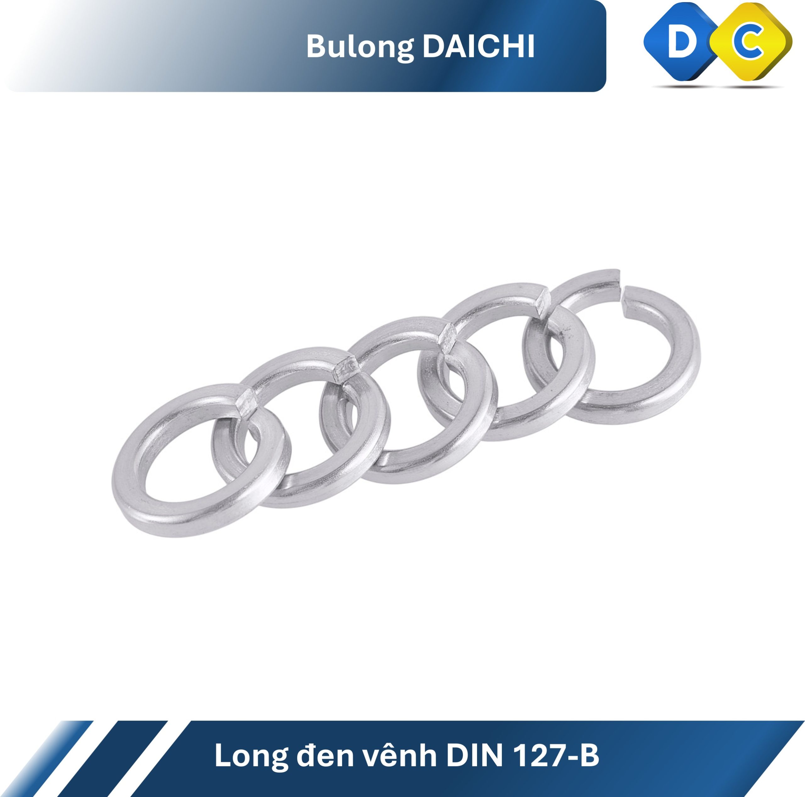 vòng đệm vênh inox din 127