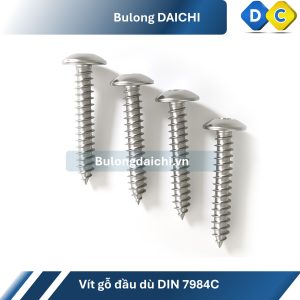 vít gỗ đầu dù inox