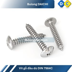 vít gỗ đầu dù inox cơ khí