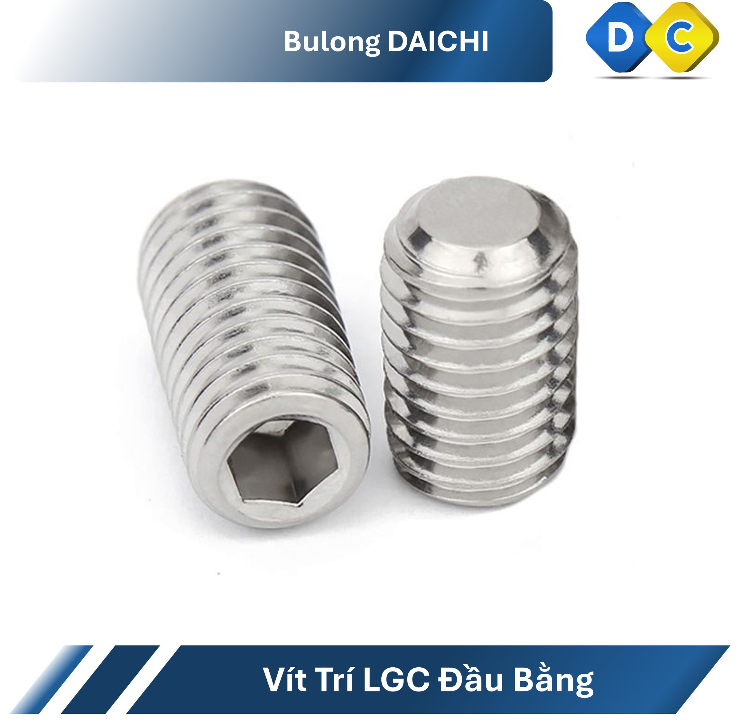 vít chốt din 913 inox